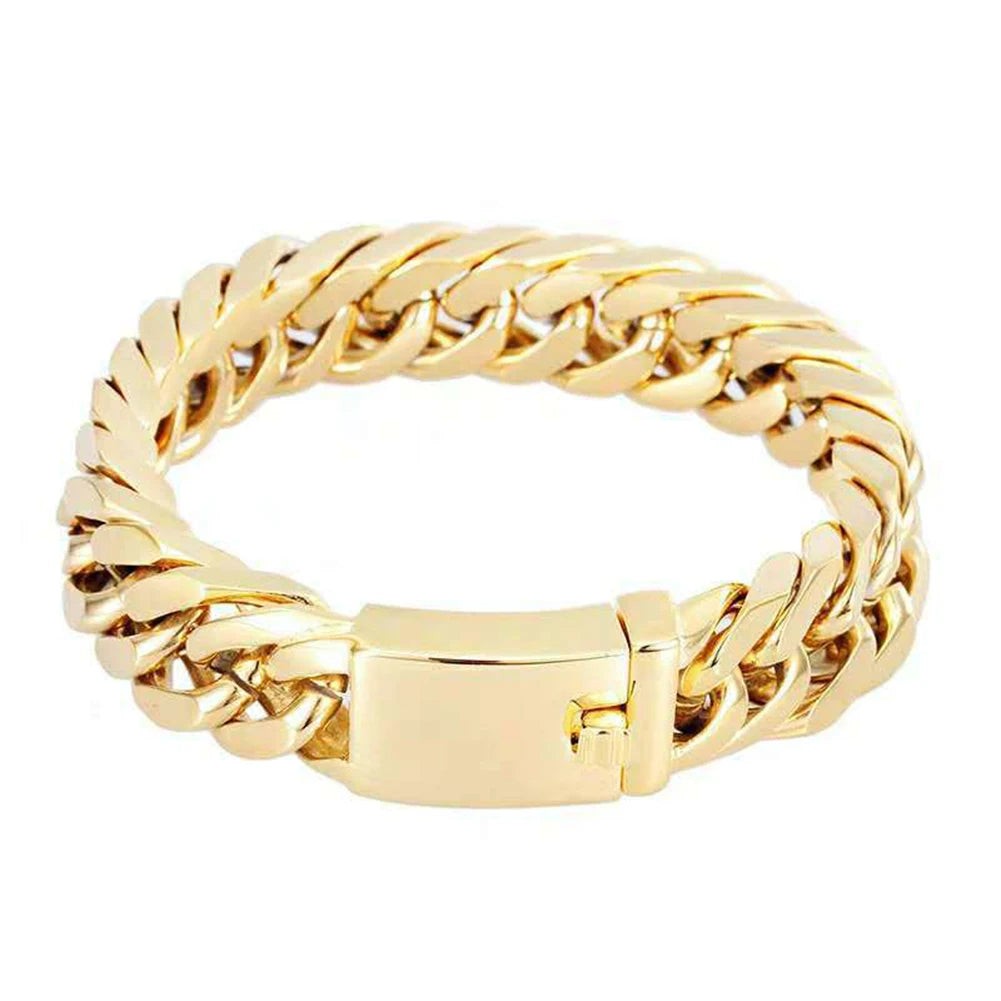 Alloy Cuff Bangle with Buckle