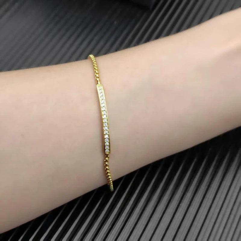 Retro Couple Charm Bracelet