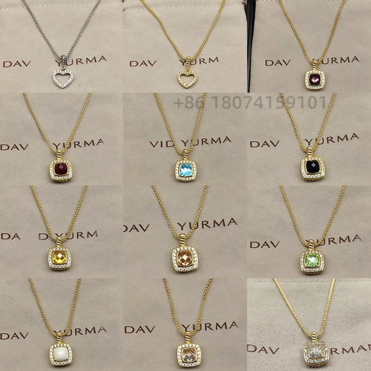 Classic Love Color Pendant Necklace