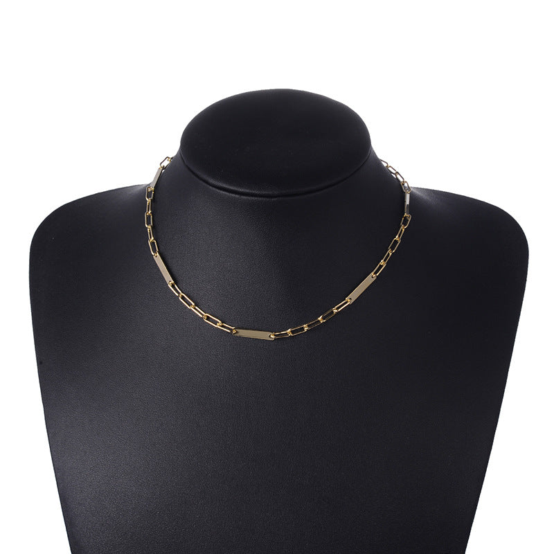 Minimal Heart Buckle Chain