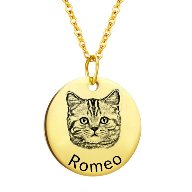Custom Pet Portrait Jewelry