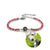 Custom Photo Projection Bracelet with Colored Diamonds
