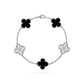 Four leaf clover bracelet women