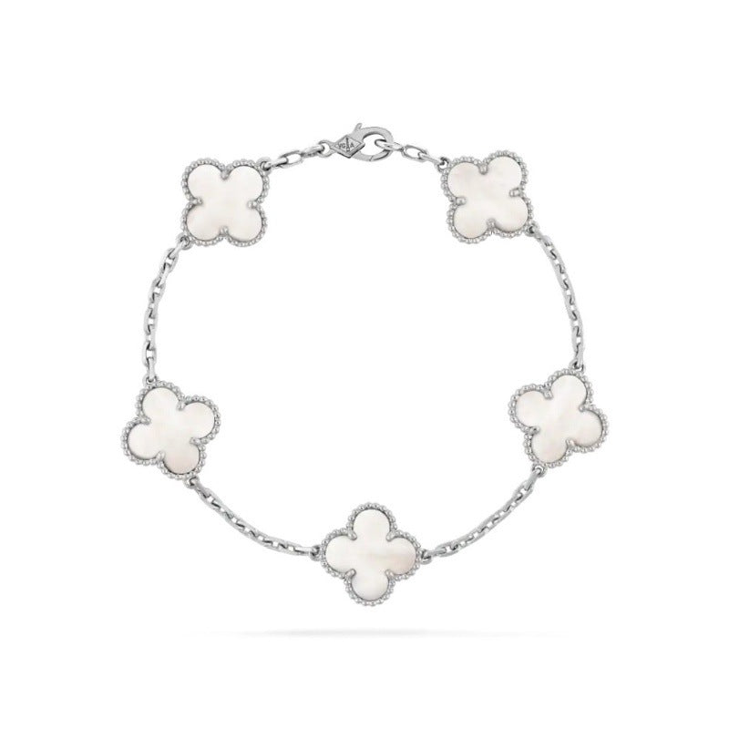 Four leaf clover bracelet women