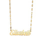DIY Name Customization Necklace Women