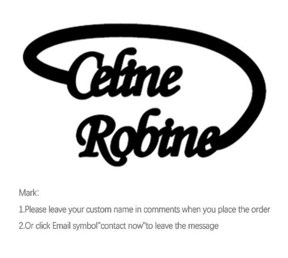 Personalized Double Names Ring - Adjustable  collares