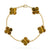 Four leaf clover bracelet women