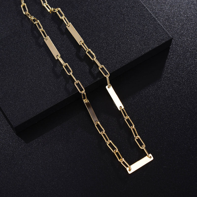 Minimal Heart Buckle Chain