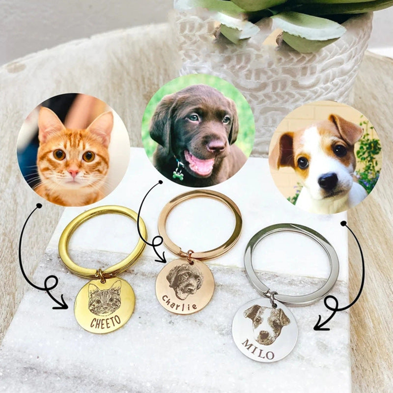 Custom Pet Portrait Jewelry