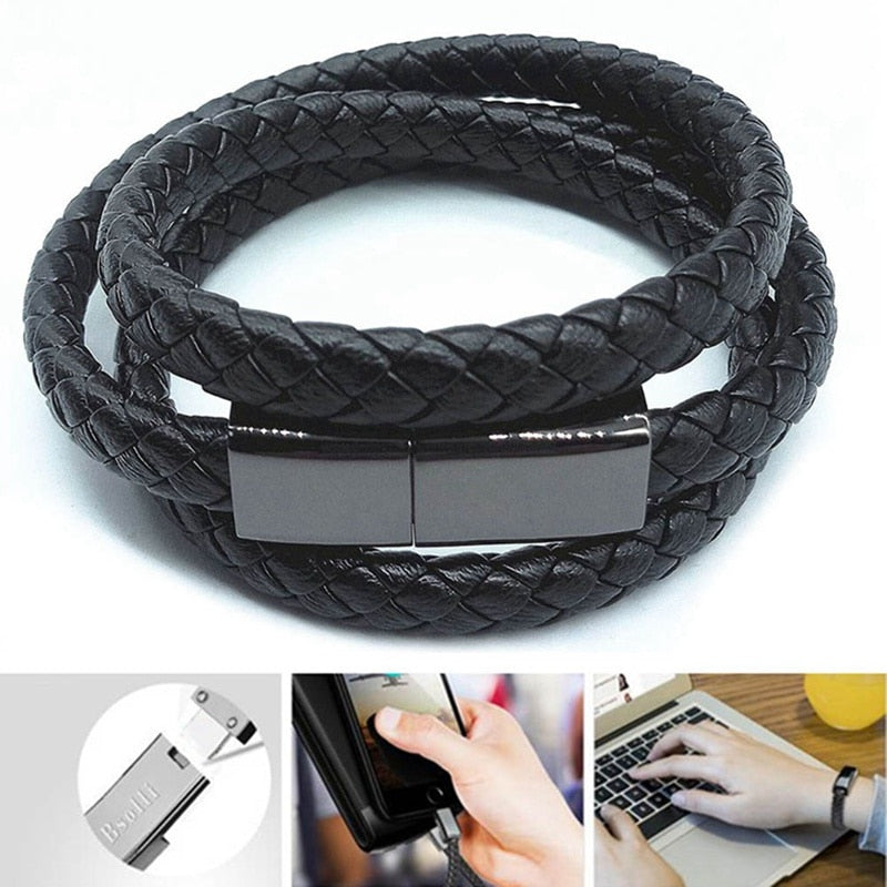 Portable USB Bracelet Charger