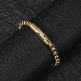 Custom Men's Name Bracelet Stainless Steel Men's Jewelry