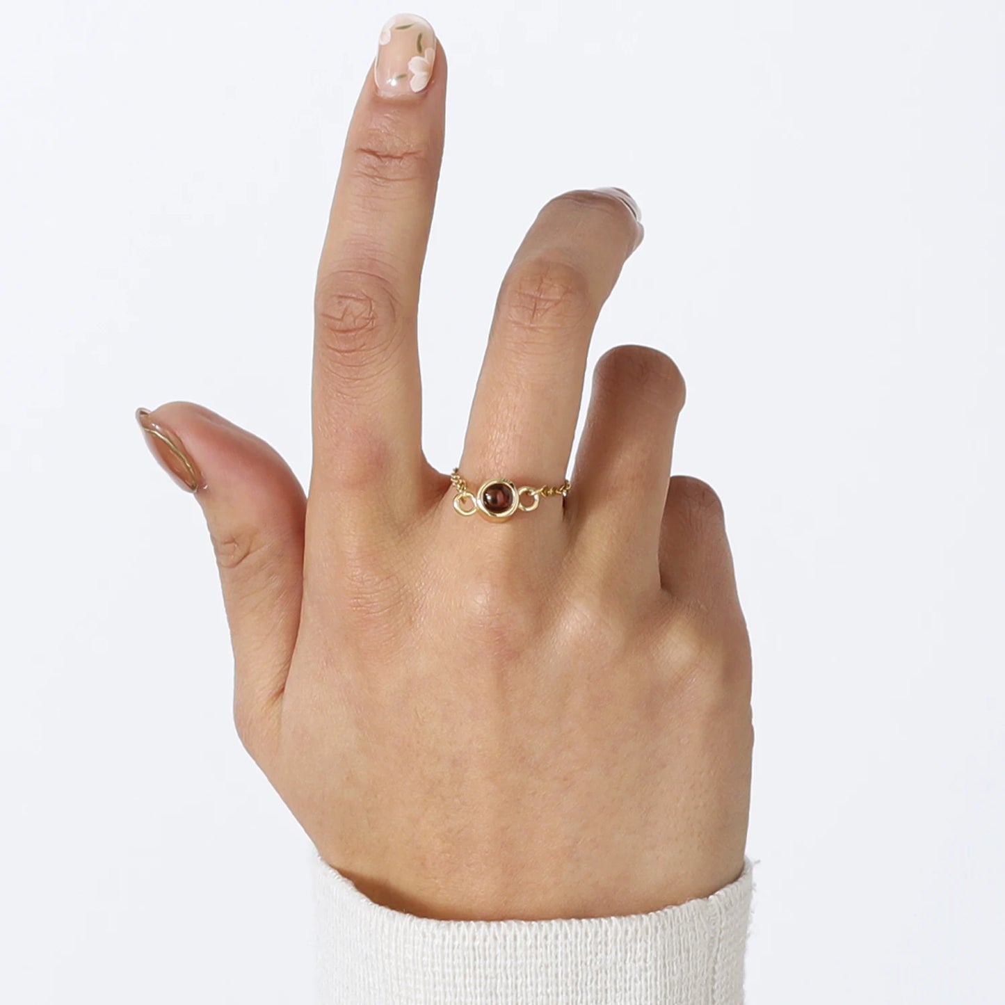 Custom Photo Projection Ring