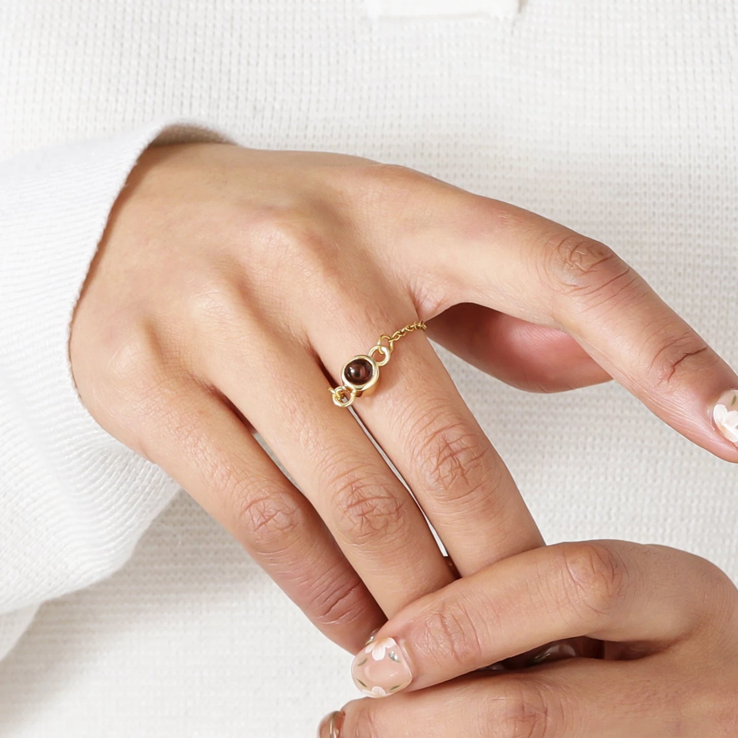 Custom Photo Projection Ring