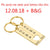 Couple Date Keychain Set
