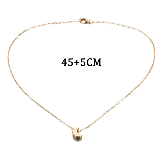 Moon Pendant Necklace