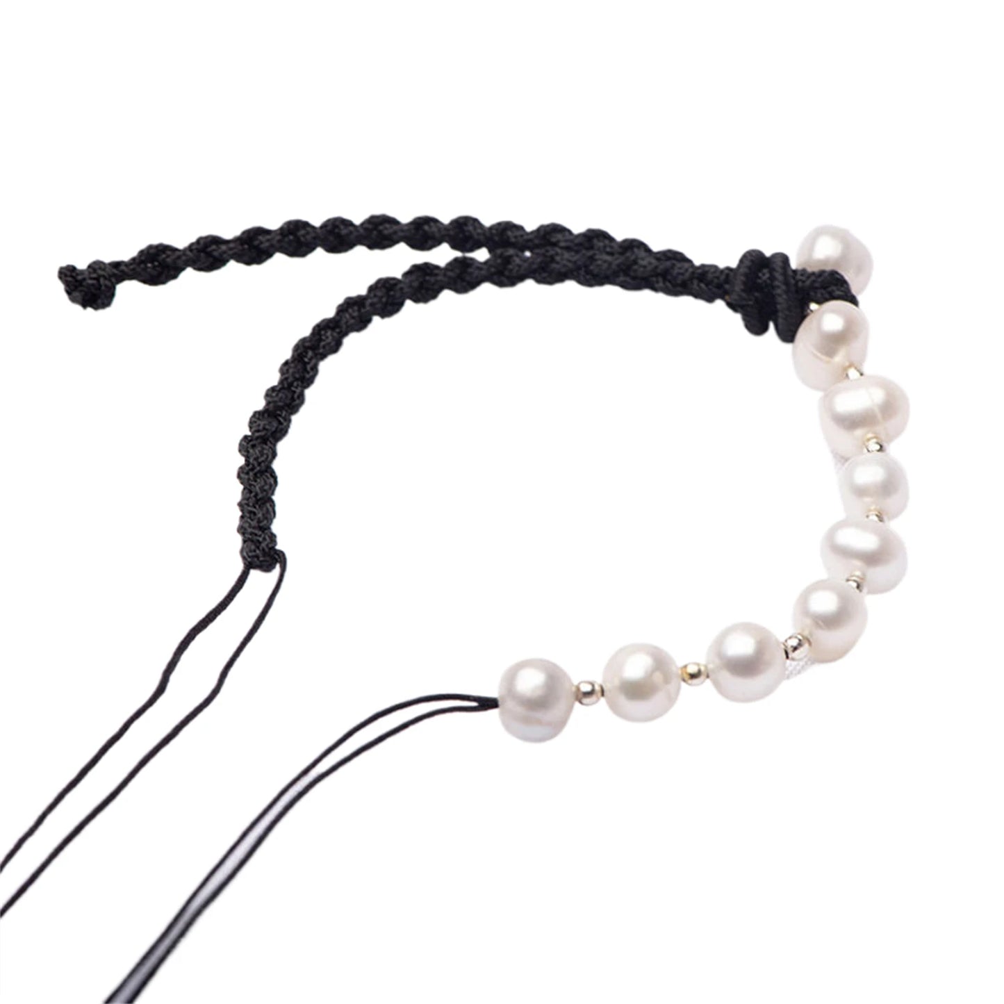 Customized Photo Projection Bracelet Pearl Handmade Bracelet