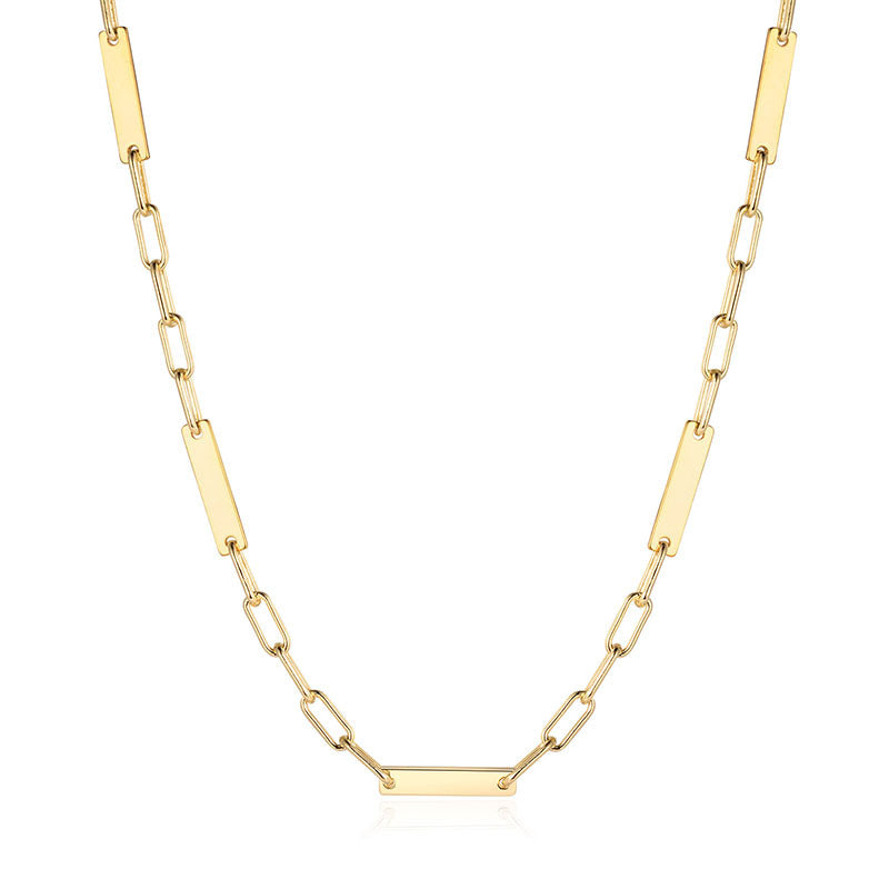 Minimal Heart Buckle Chain