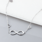 Infinity Love Silver Bracelet