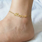 Personalized Name & Year Gold Anklet