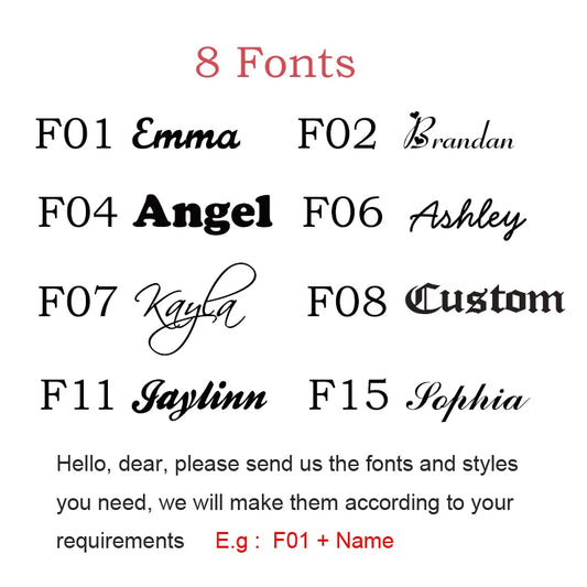 Personalized Name & Year Gold Anklet