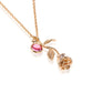 3D Rose Necklace Personalized Custom Birthstone