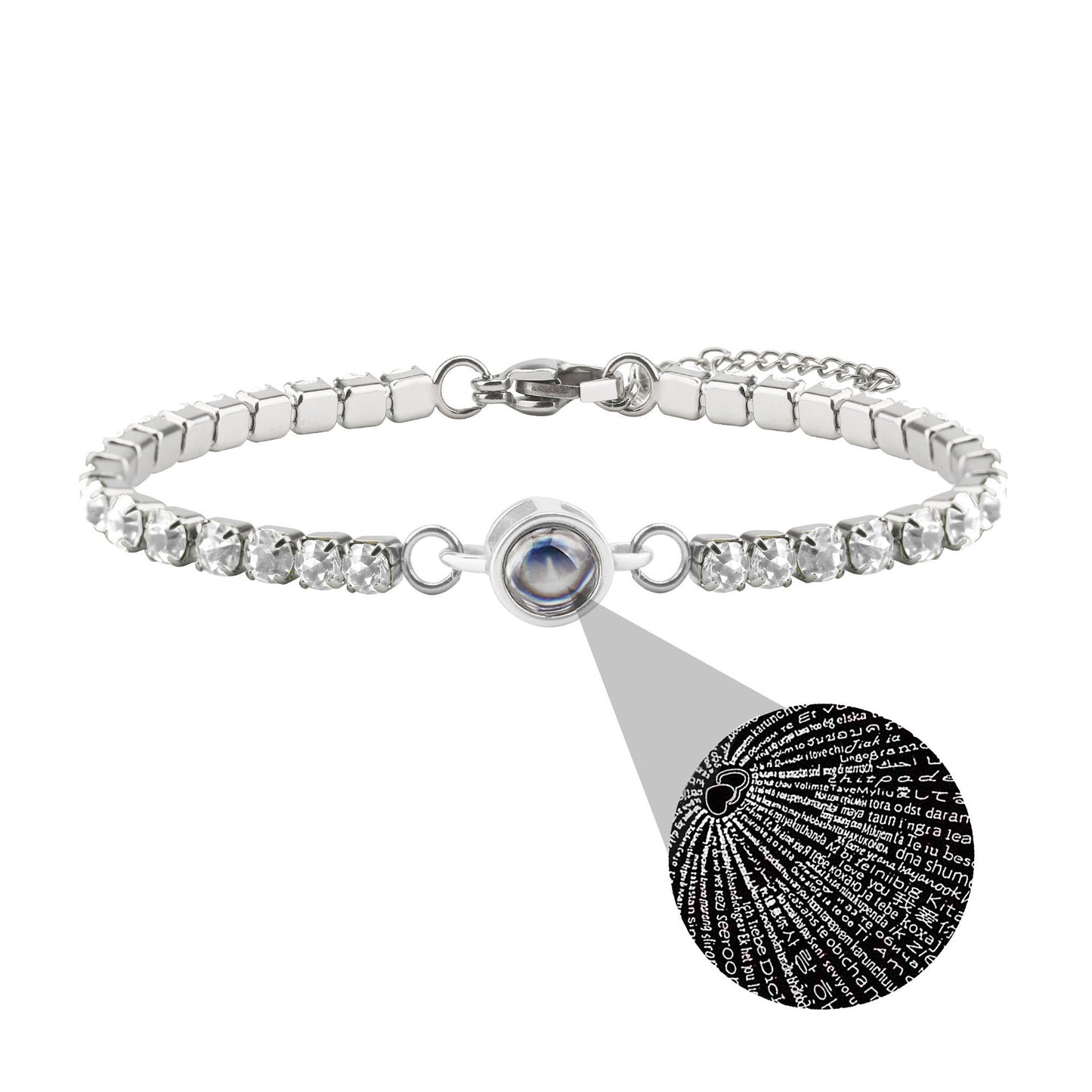 Stainless Steel Luxury Projection Bracelet