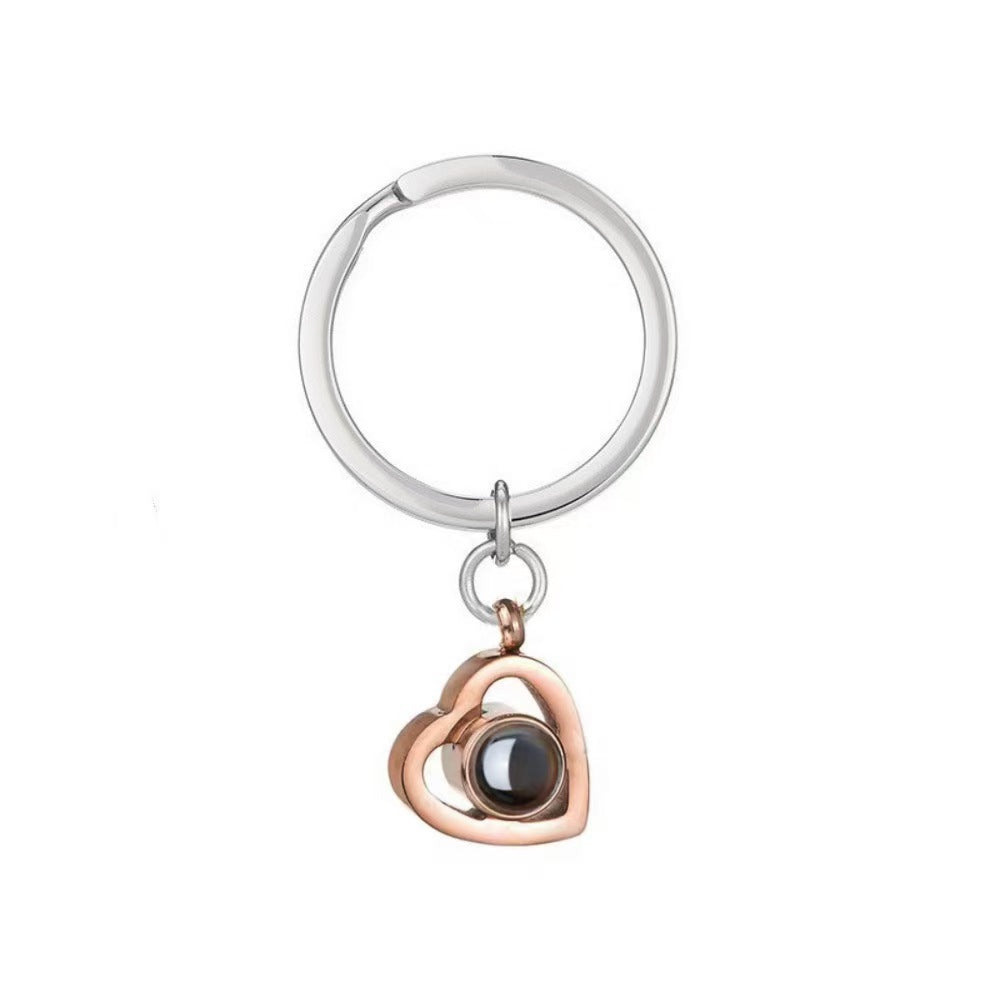 Cross-border Love Projection Necklace