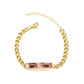 Personalized Laser Engraved Eye Bracelet Necklace