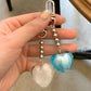 Handmade Edgy Dice Keychain, Grunge Y2K Bag Charm
