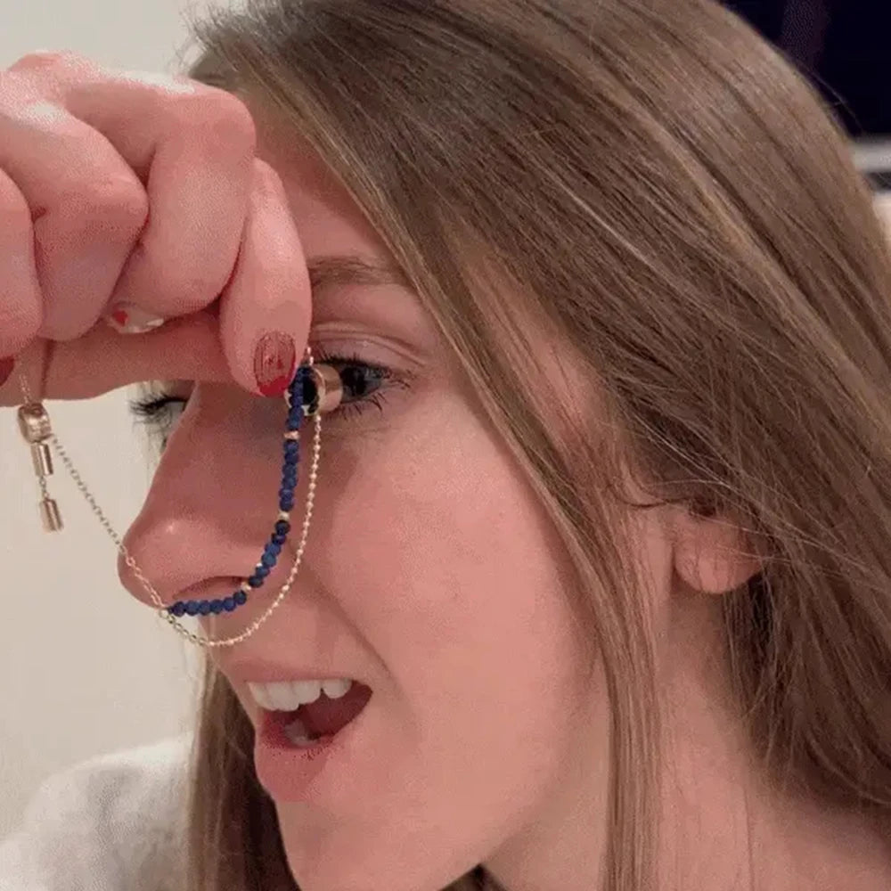 Personalized Photo Projection Bracelet Colorful Natural Crystal Stone Beads