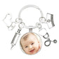 Personalized Photo Keychain – Custom Family Picture Gift for Parents & Loved Ones