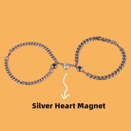 Personalized Photo Projection Couple Bracelet Set (2PCS)