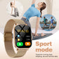 Multi-Sport Smartwatch with Message Display and Fitness Tracking