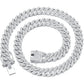 Miami Cuban Link Chain Necklace 12mm
