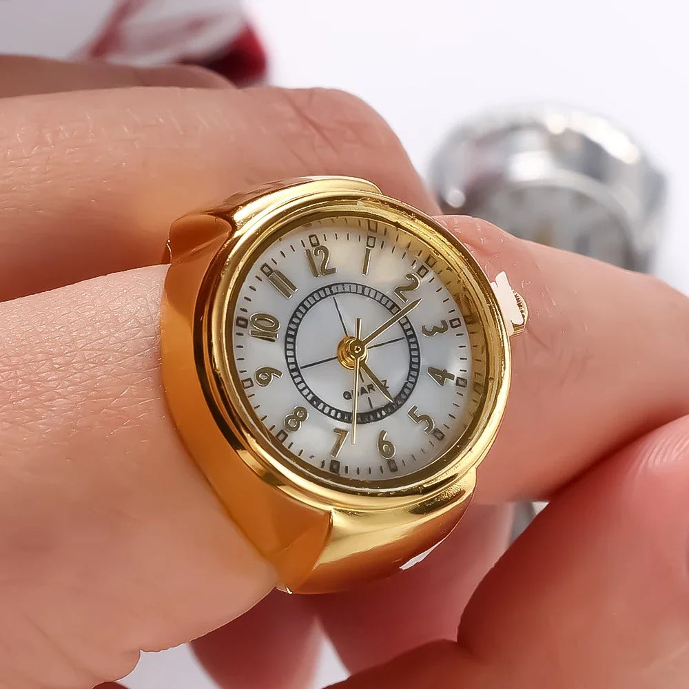 Digital Quartz Finger Watch Ring