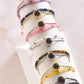Personalized Photo Projection Bracelet Colorful Natural Crystal Stone Beads