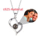 Custom Heart Projection Necklace – Personalized Photo Memory Gift