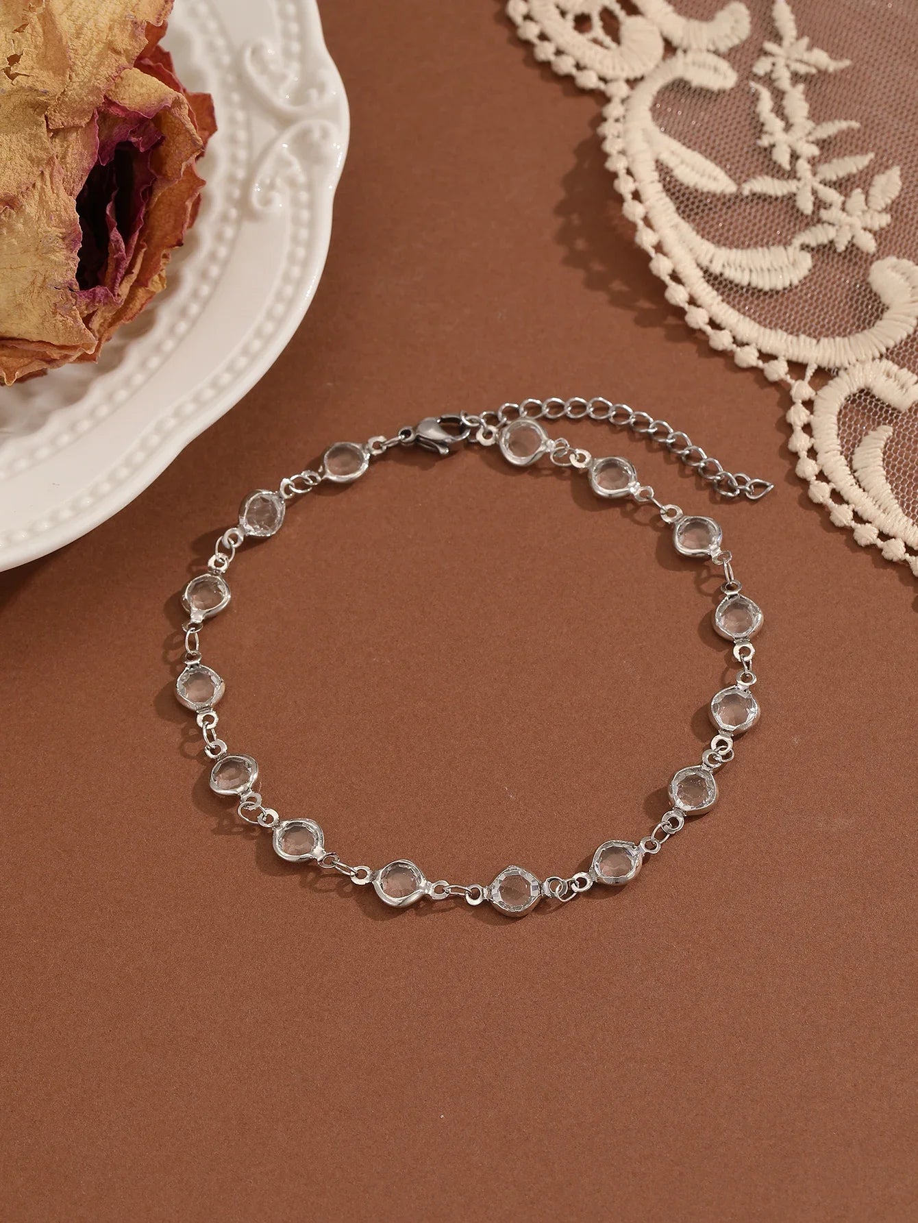 Summer Bohemia Crystal Cubic Zirconia Anklet