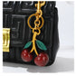 Cute Red Cherry Keychain