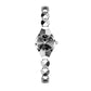 Elegant Women’s Quartz Watch with Diamond Accents and Stainless Steel Strap