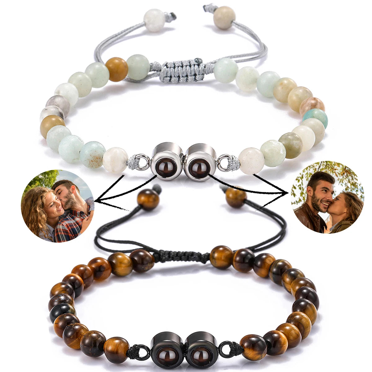 Multiple Photo Projection Bracelets