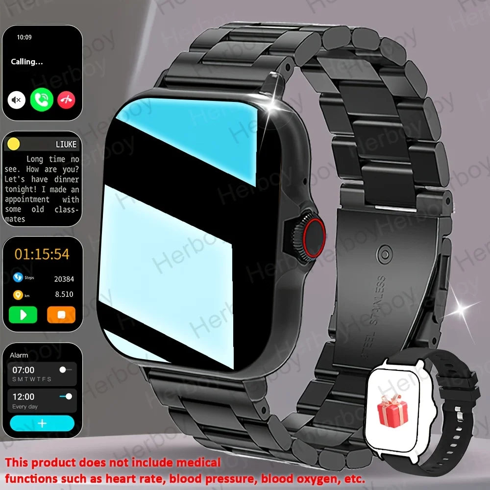 Multi-Sport Smartwatch with Custom Wallpaper