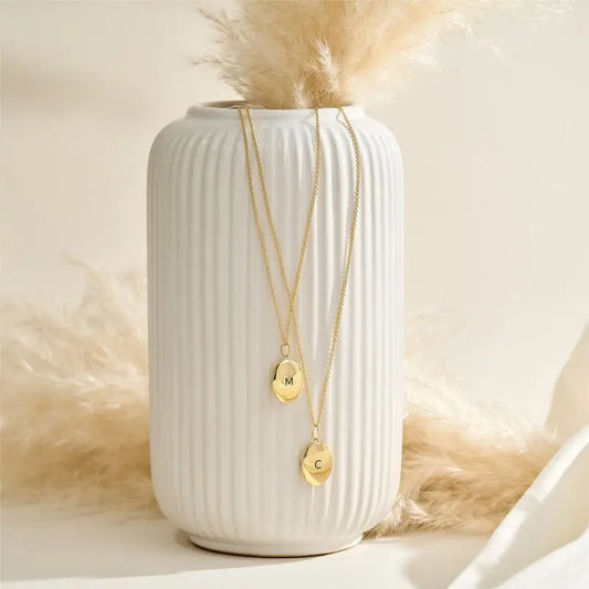 Personalized Custom Color Printed Photo Necklace Stain