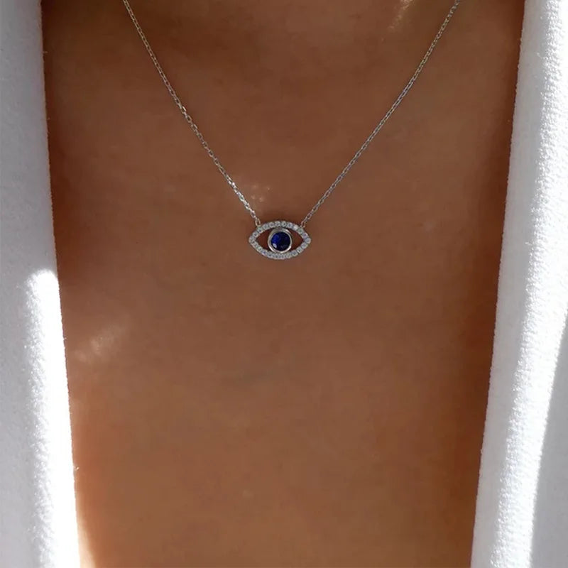 Turkish Double Evil Eye Necklace