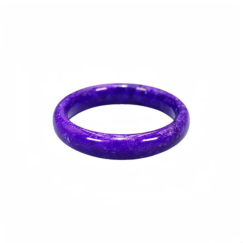 Vintage Carved Jade Bracelet Bangle