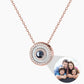 Projection Picture Round Pendant Necklace