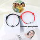 Couple Bracelet with Heart Magnetic Couple