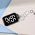 LED Digital Keychain Pocket Watch