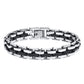 Two-Tone Stainless Steel Men’s Bracelet