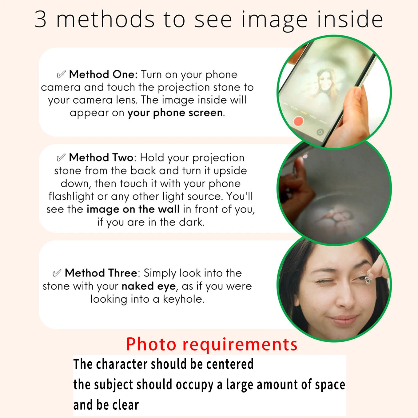 New Infinity Memory Photo Projection Bracelet – Custom Picture Keepsake for Loved Ones